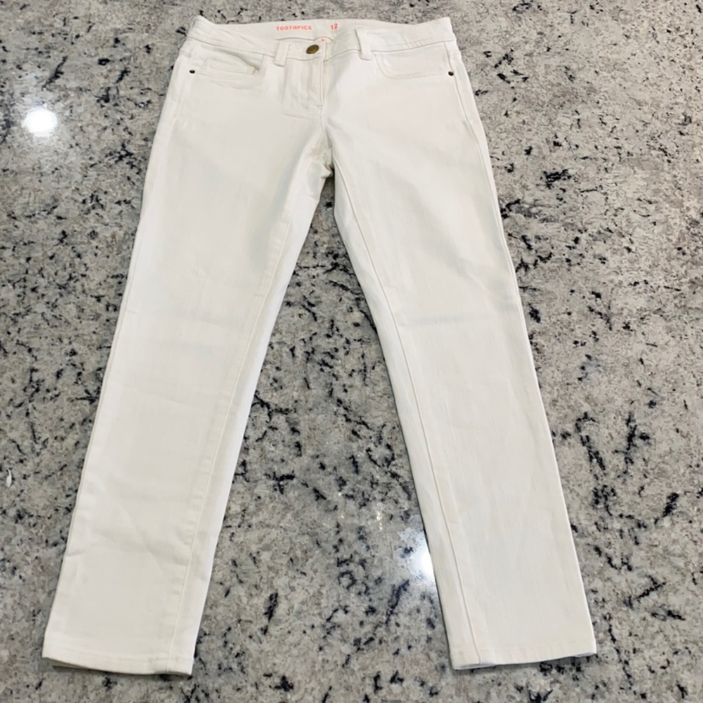 J Crew Crewcuts Stretch Toothpick Jeans size 12 - Picture 1 of 8